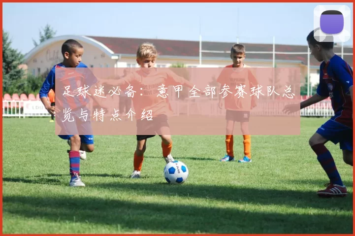 足球迷必备：意甲全部参赛球队总览与特点介绍