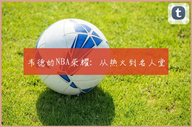 韦德的NBA荣耀：从热火到名人堂